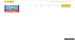 Desktop Screenshot of hirschiroofing.net