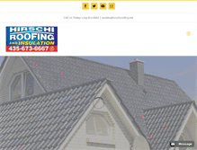 Tablet Screenshot of hirschiroofing.net